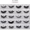 1 Pair Mink Lashes Wholesale Fluffy Natural Lashes Vendors Makeup 3d Mink Lashes