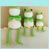 Cute New Frog Plush Toy Doll Cape Soft Frog Stuffed Toy Doll Children's Birthday Gift