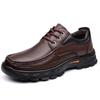 FashionAll-match High Quality Business Shoes Men 2024 New Lace-Up Male Comfortable Walking Shoe Leather Breathable Mens Dress Shoes