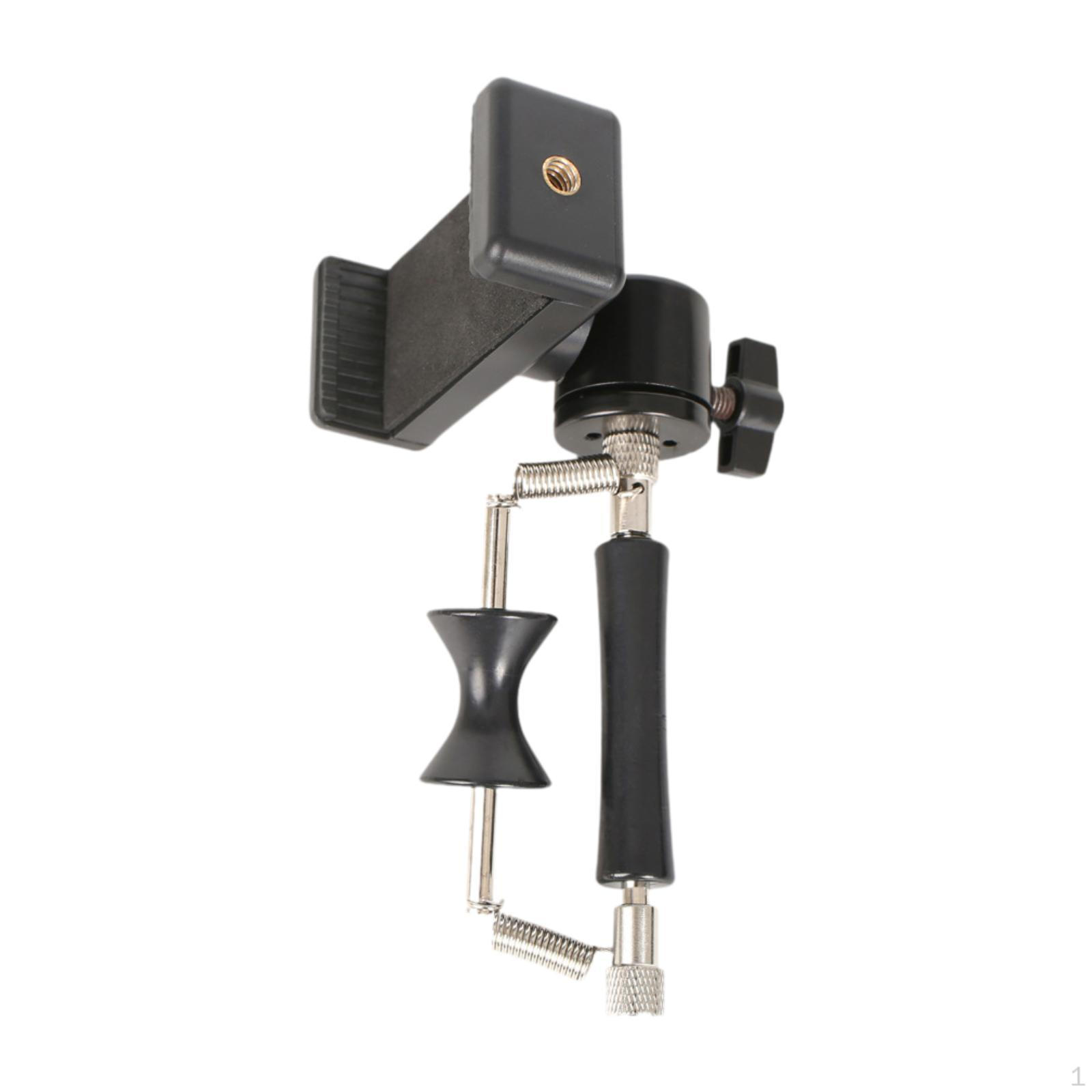 Guitar Sliding Capo with Phone Holder Tuning Tone Control Professional Adjustable Smartphone