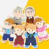 Cute Unicorn Family Hand Puppet Plush Doll Toy For Imaginative Play And Storytelling