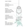 Upside-Down Inverted Sky Garden Hanging Pot plastic Upside Down Planter Flowerpot  Garden