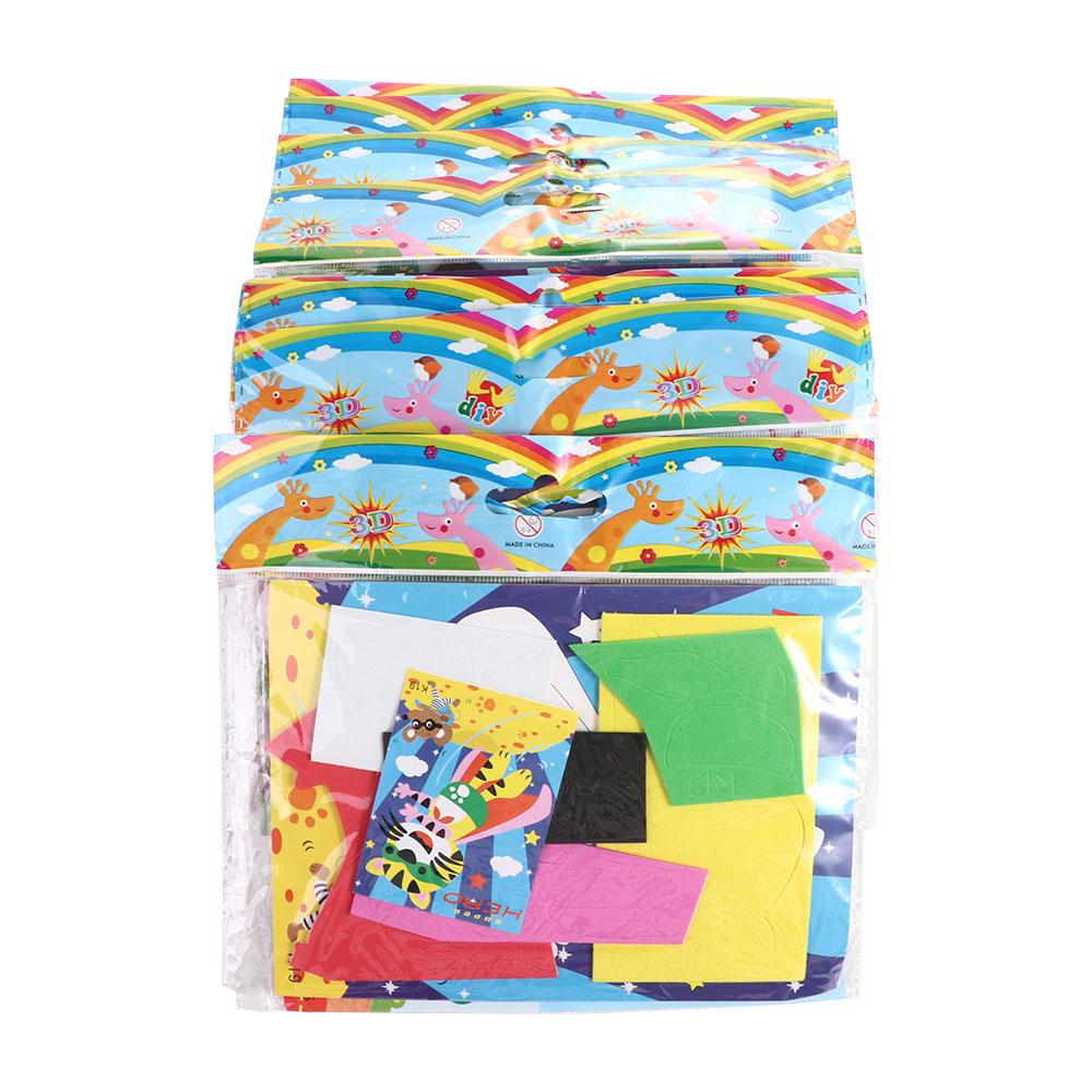 10PCS Handmade DIY EVA Foam Sticker Toy EVA Foam  Craft Gift   Toys for Children