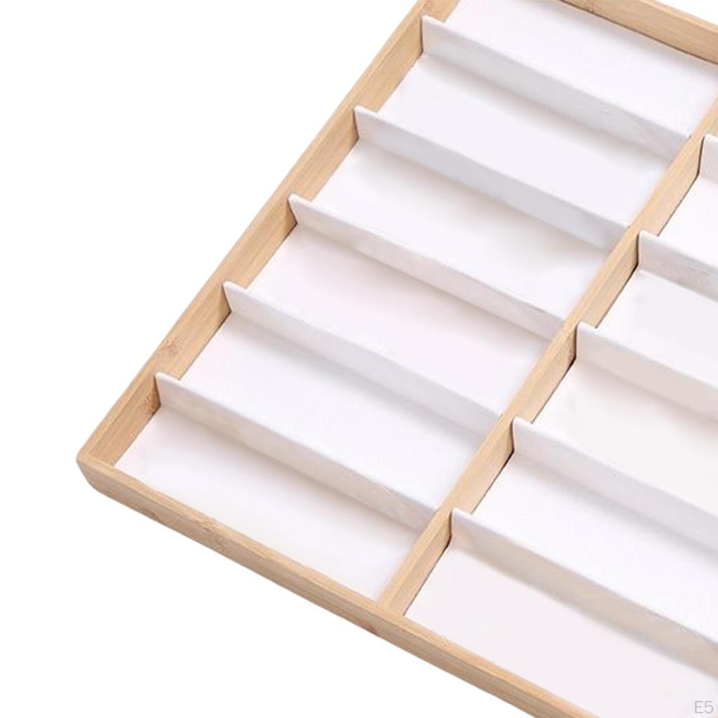 Elegant Eyewear Organizer Tray with Velvet Lining