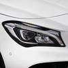 Mercedes-Benz CLA (W117) 2016-2019 Headlight Back Cover - Black Plastic