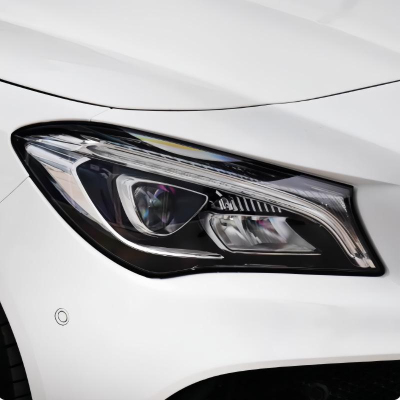 Mercedes-Benz CLA (W117) 2016-2019 Headlight Back Cover - Black Plastic