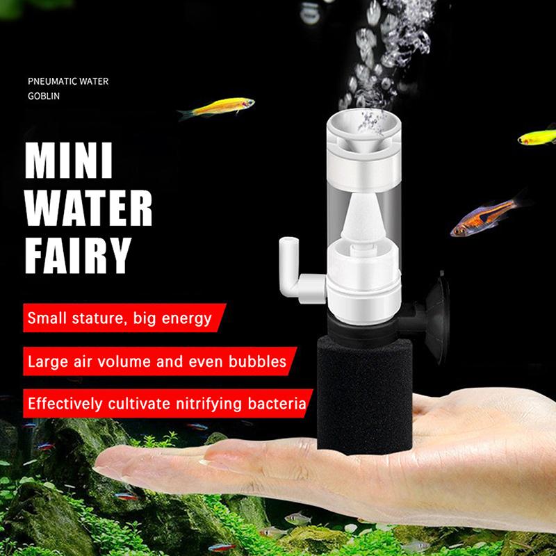Air Driven Aquarium Sponge Filter With Super Quiet Work And Efficient Biological Perfect For Small Betta Shrimp Fish Tanks