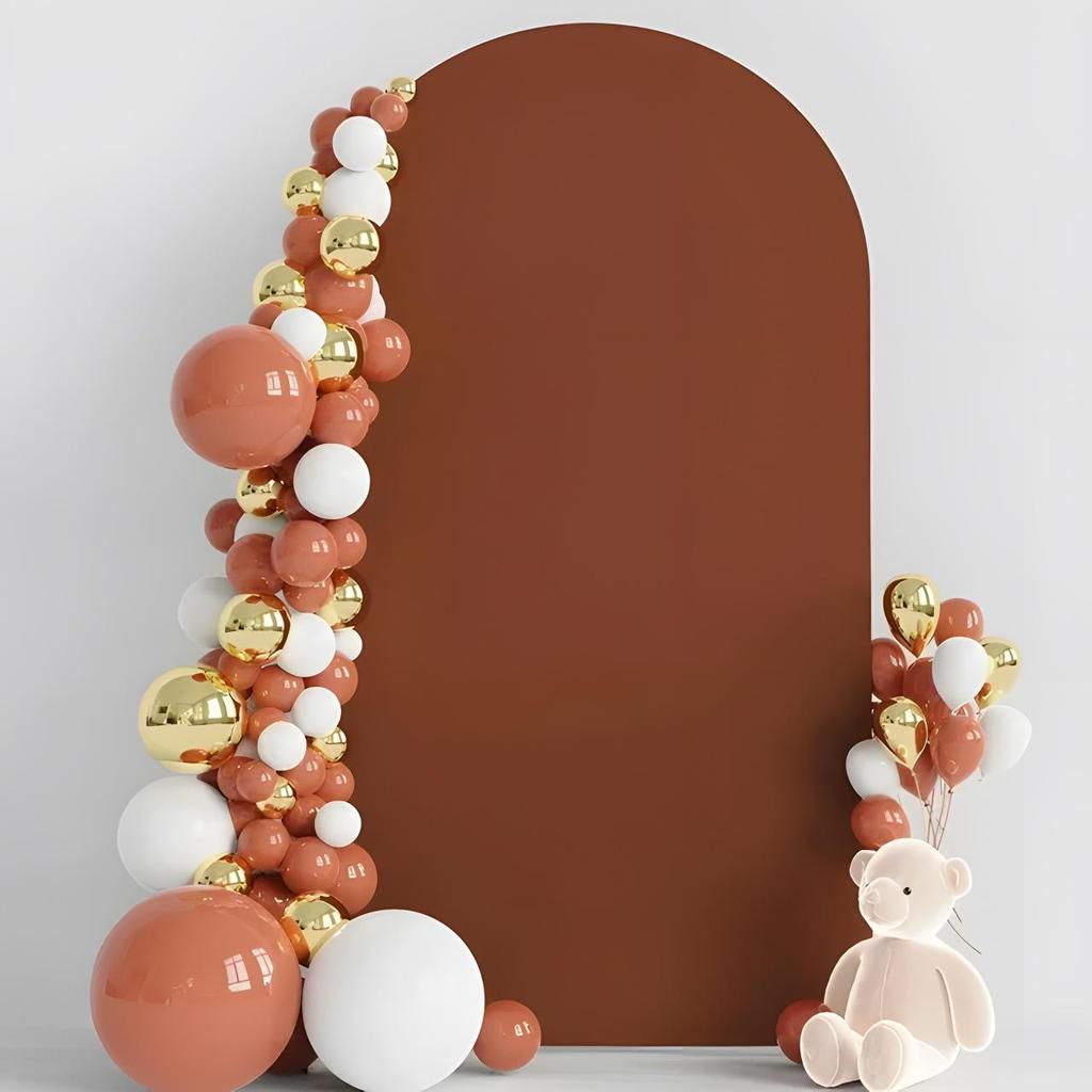 Solid Color Stretchy U-Shaped Backdrop Fabric for Party Decoration and Arch Covers