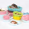 Hamster Ceramic Feeding Bowl Feeding Basin Guinea Pig Chinchilla Hedgehog Small Pet  Round Bowl Food Water Feeder