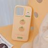 3D Tomato Button Case for iPhone 16, Suitable for 15 Pro Max, Apple Phone Case, 14 Silicone, 13 Soft Case, 17