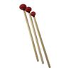 Aluminum Glockenspiel Mallet, Steel Xylophone Beater, Wooden Xylophone Hammer, Steel Drum Stick, Clapper Mallet - Non-Slip.