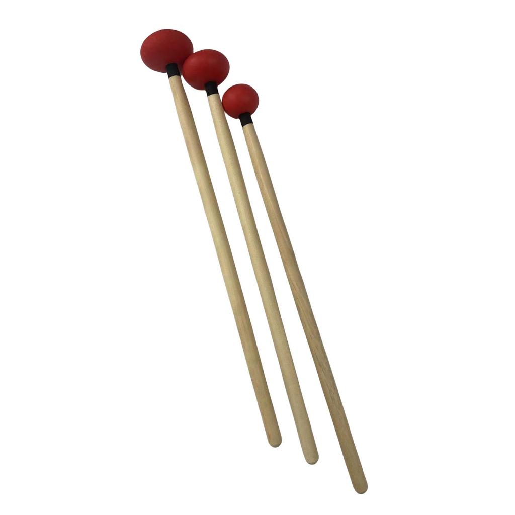 Aluminum Glockenspiel Mallet, Steel Xylophone Beater, Wooden Xylophone Hammer, Steel Drum Stick, Clapper Mallet - Non-Slip.