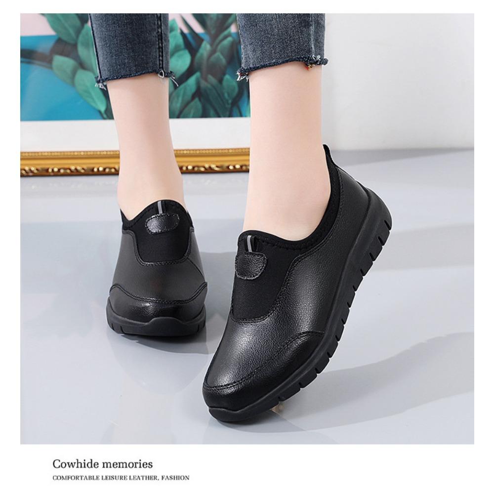 Chaussures de marche plates décontractées et de sport à un pied pour femmes