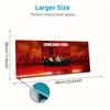 Chicago Fire Large Size Mouse Pad Large Gaming Table Cushion Nonslip Laptop Tablet Big Mousepad Xxl Mat Mini Pc Playmat With Lock Edge