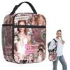 Ariana Grande Isolierte Lunchtasche für Damen Kinder Tragbar Lebensmittelboxen Thermische Lunchbox Tragetasche