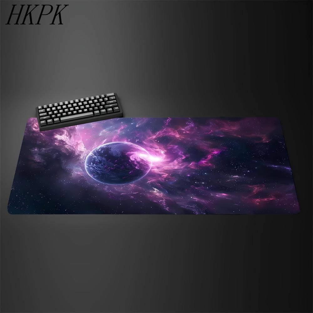 Galaxy Gaming Muismat Heelal Ruimte Zon Planet Bureau Mat Rubberen Mat Antislip Anime Muispad Bureau Beschermer Toetsenbordmat x