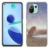 Custodia per Telefono Riccio nella Nebbia Per Xiaomi Mi 11 Lite NE 11i 10T 11T Pro A2 A3 Lite POCO F3 M3 M4 C31 X3 Pro NFC GT Cover Nera