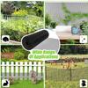 Garden Protection Net Plastic Poultry Chicken Wire Fencing Net Poultry Breeding with 50 Zip Ties Balcony Protection Mesh