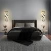 Modern LED Wall Lamp Nordic Gold Bedroom Bedside Wall Lights With Plug Wall Sconce For Minimalist Entryway Corridor Aisle Lights