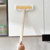 2 In 1 Long Handle Screen Brush Adjustable Head Squeegee Wiper Cleaning Tool  Bathroom Cleaning