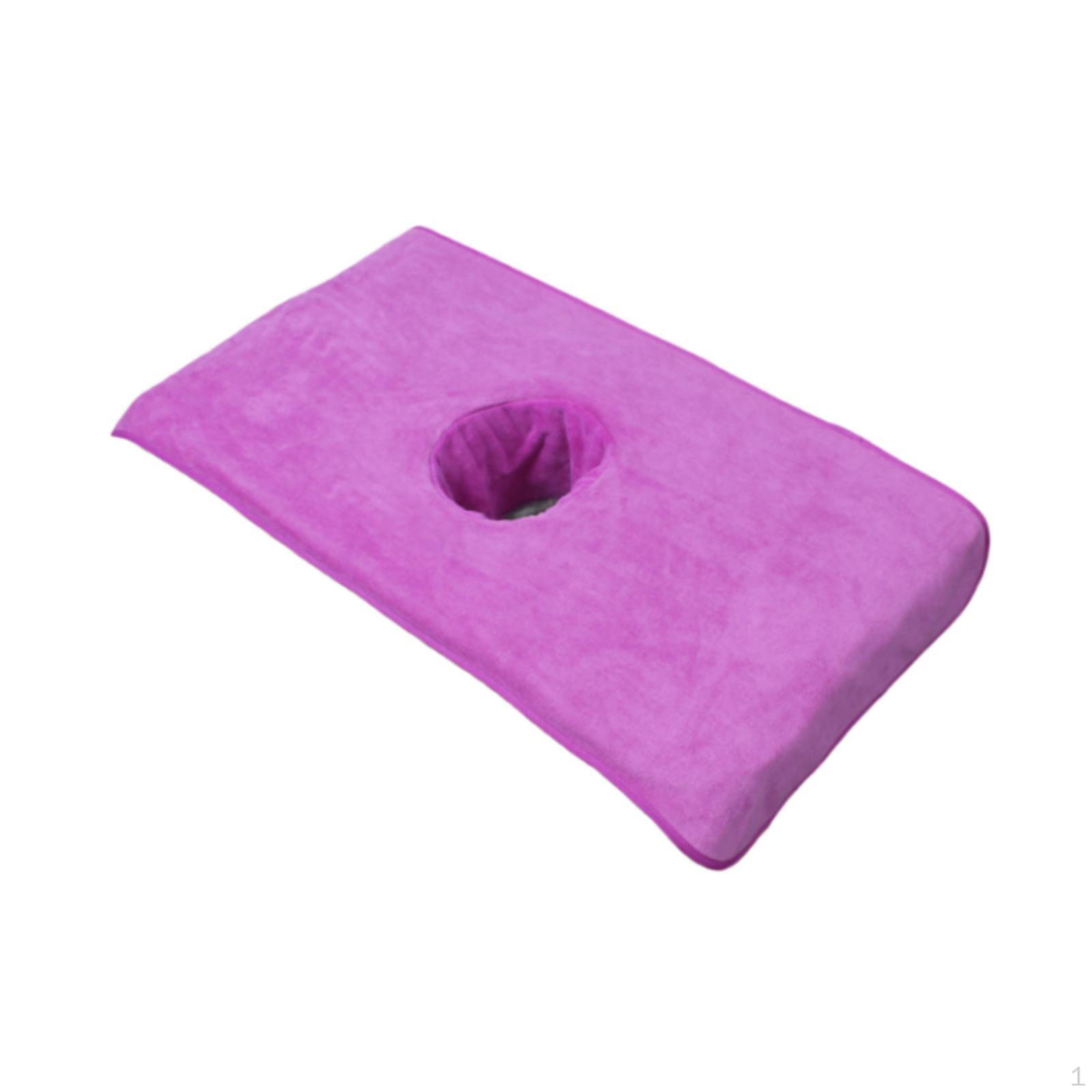 

Полотенце для массажного стола, подушка для лица с отверстием, моющийся защитный чехол для кровати в СПА-салоне,