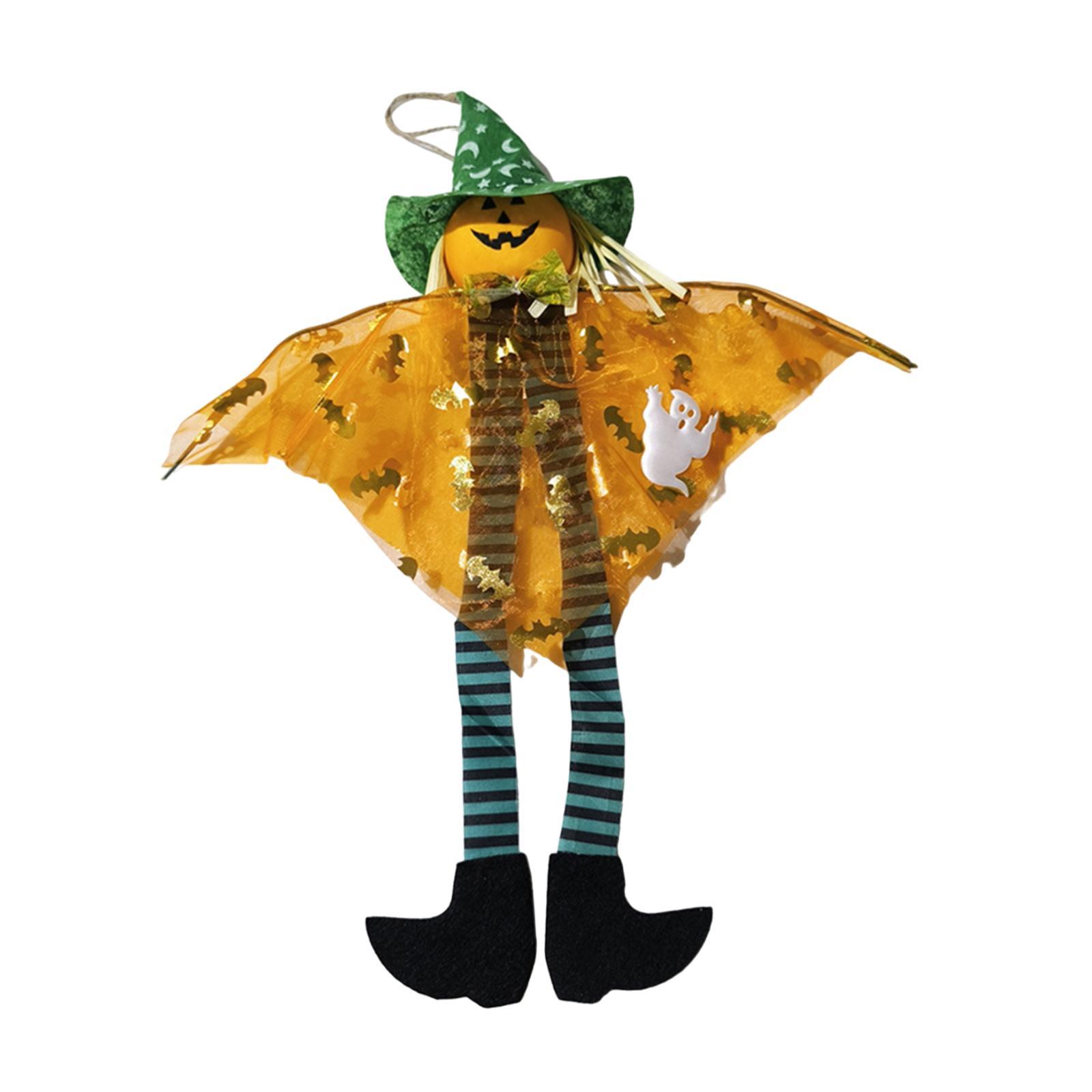 Halloween Outdoor Decoration Prop Spook Garden Halloween Ghost Pendant оранжевый