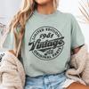 Vintage 1981 Birthday Shirt: Limited Edition, All Original Parts