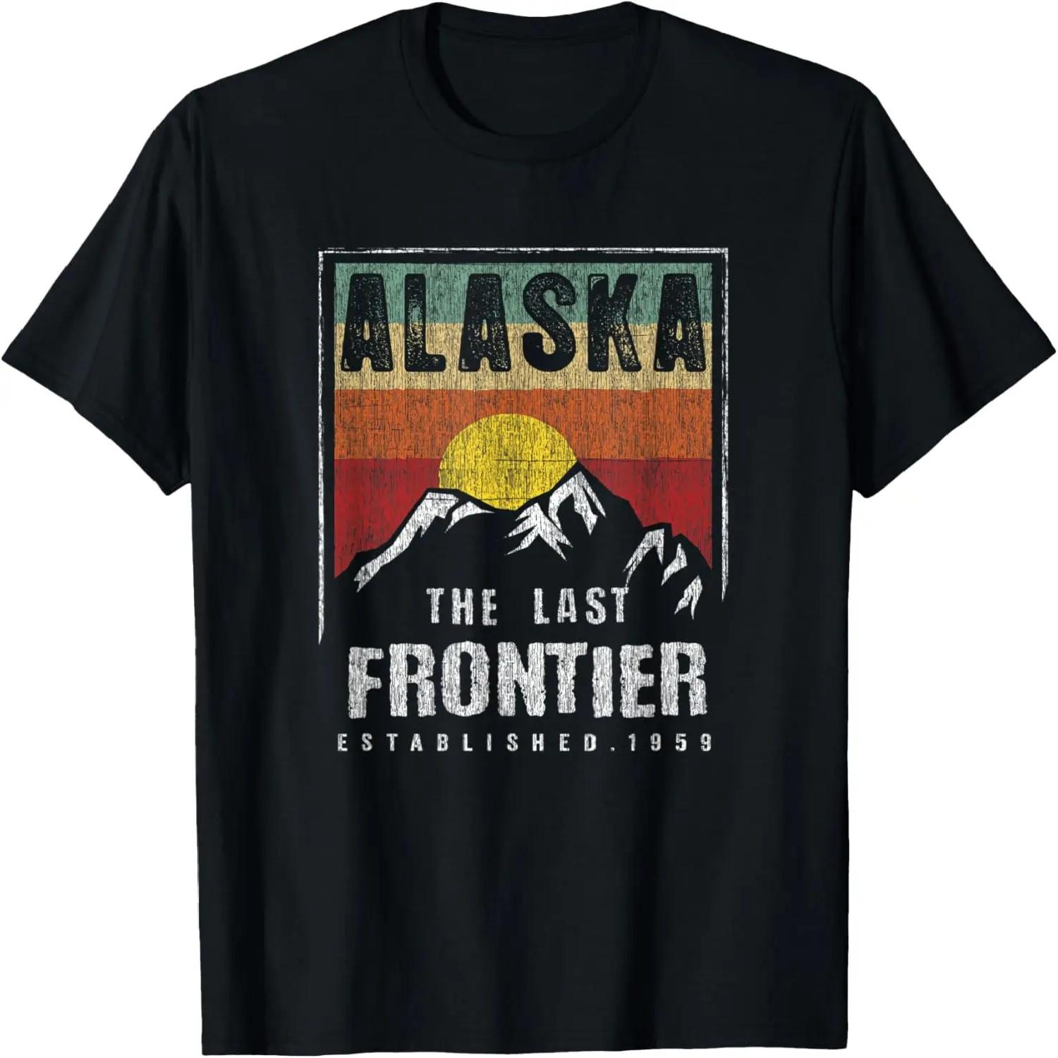 Vintage Alaska the Last Frontier T Shirt - Alaska T-Shirt XXXXL