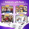 Pleasant Jingle Percussion Tambourine Handheld Hand Cranked Bell  Musical Rhythm Instrument