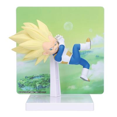 BANPRESTO Dragon Ball DAIMA Super Saiyan 3 Vegeta with Panel Figure (Mini)