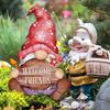 Christmas Garden Decorative Ground Wrought Iron Insert