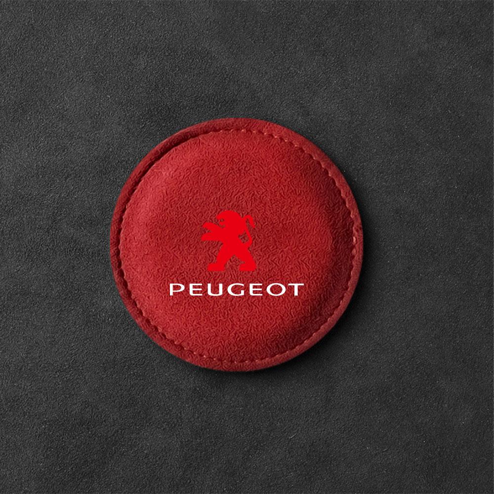 Car Accessories Center Console Water Cup Anti-Slip Mat Fur Coaster For Peugeot 206 307 308 3008 207 208 U407 508 2008 5008 107