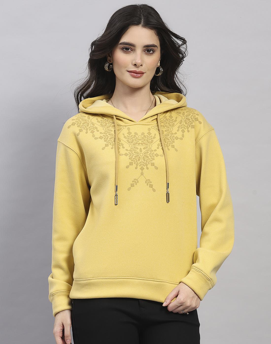 Monte Carlo Women s Hood Full Sleeve Sweatshirt M жёлтый 2690₽