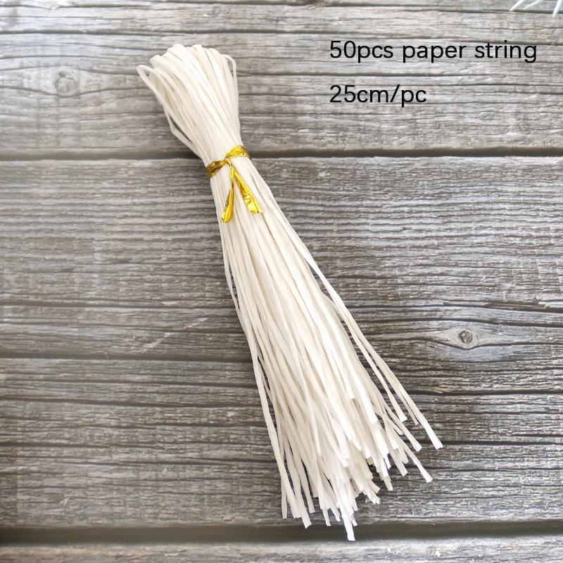 

50 шт., винтажная веревка из натурального джута, витой шнур, хлопковая веревка для рукоделия, шитье своими руками, свадебное украшение, подарочная бирка, упаковочная веревка 1mm