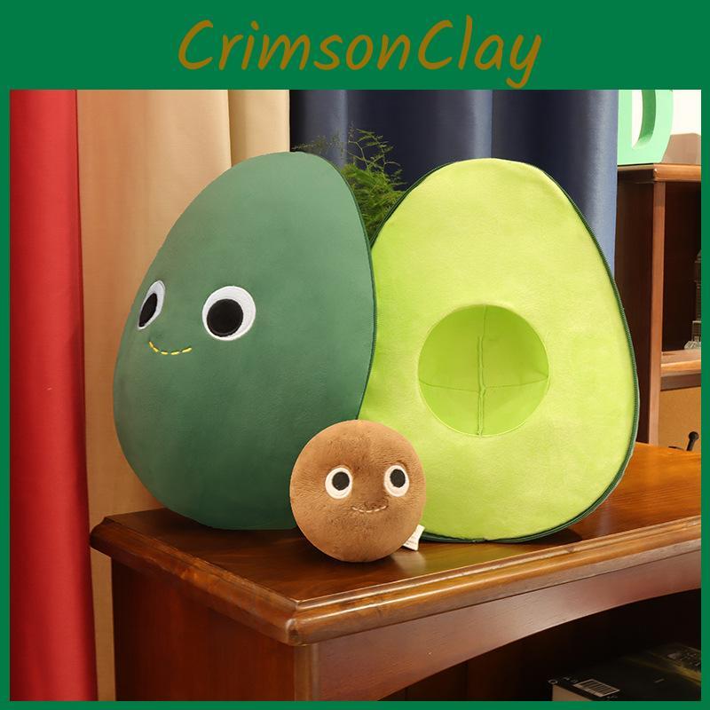 Avocado Spielzeug Plüsch Cartoon Stofftier Puppe Schlafzimmer Dekoration Geschenke 25cm