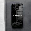 Bicycle T-TrekS Pouzdro na telefon Pro IPhone 17 Air 16 E Pro Max 15 14 13 Mini 12 Pro 11 Max Plus Černý skleněný kryt