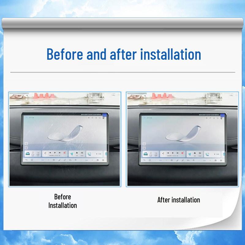 Compatible with 25 BYD Seal 06 DMI Models, This Station Wagon Interior Protective Film Is Designed for Navigation Screen Modification.