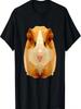 Guinea Pig Low Poly Polygonal Hexagonal Graphic T Shirt