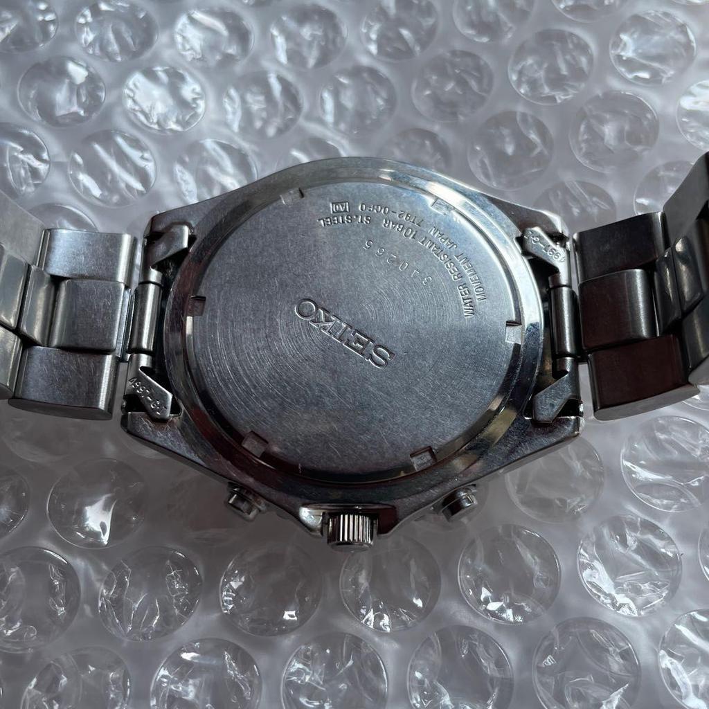 Used SEIKO Seiko watch men's chronograph