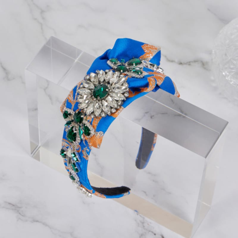 LALA Jacquard Jewel Hairband