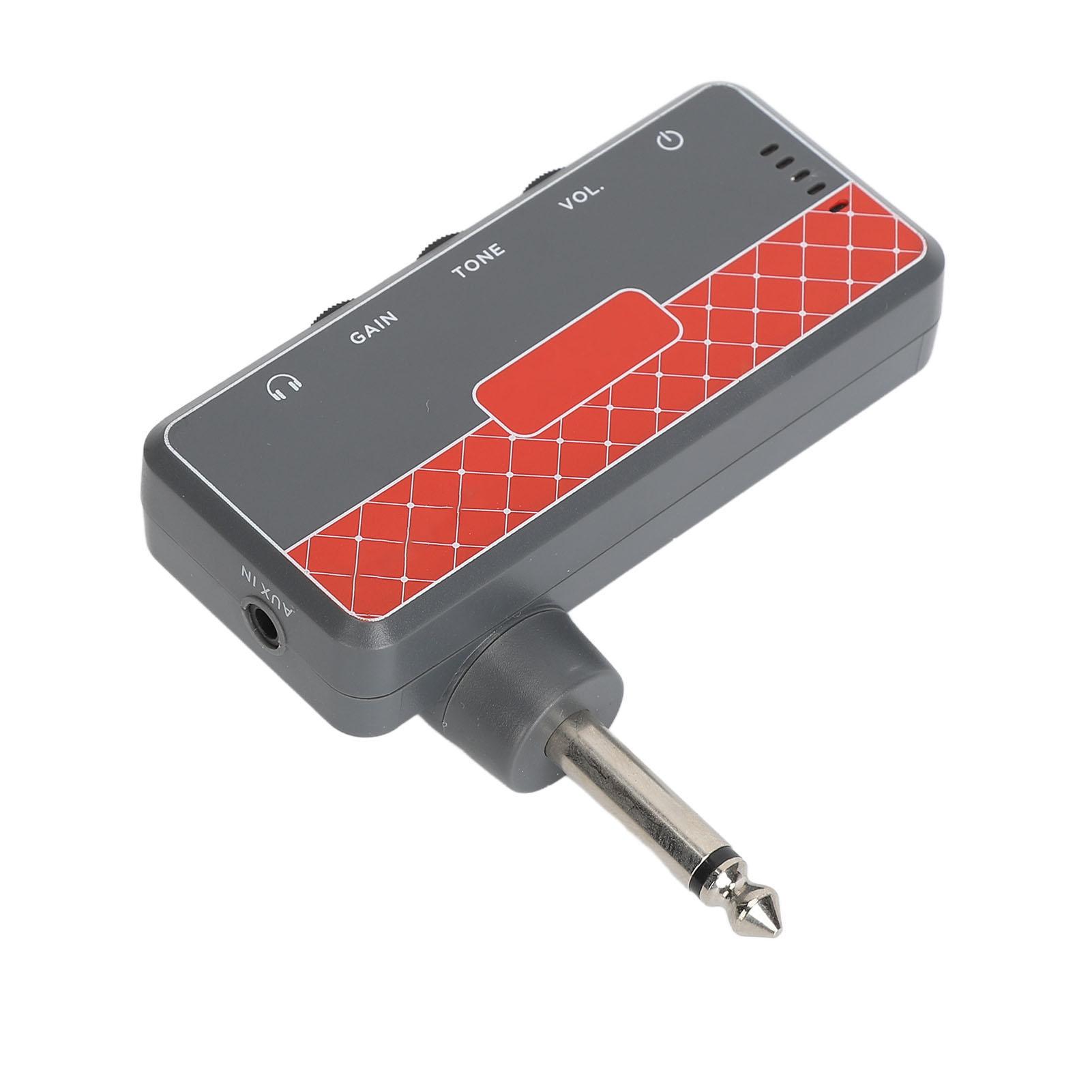 

Electric Guitar Headphone Amp Pocket Guitar Headphone Amp Portable Sound Effect Enhancer Accessory