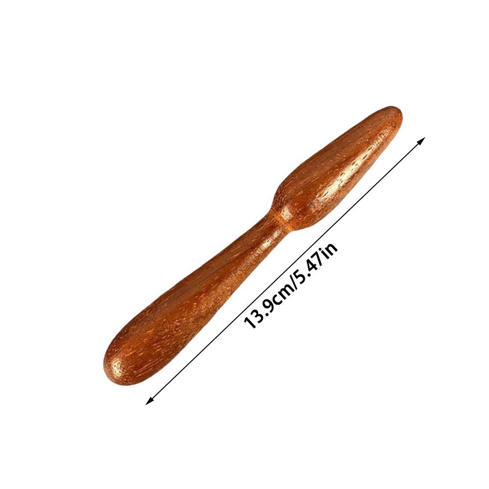 Wooden Body Massage Stick Round Head Foot Reflexology Massager  for Relieve Physical Fatigue