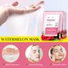 3pcs Watermelon Niacinamide Essence Mask 25ml Hydrating Moisturizing Mask Skin Care Products