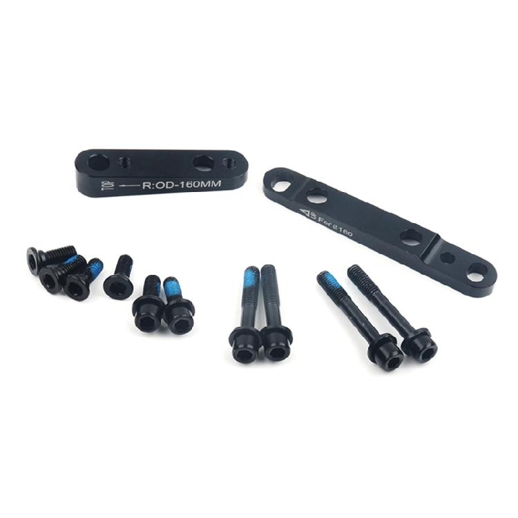 Cycling Flat Mount Disc Brake Adapter High Performances Cycling Brake Adapter for Road Bikes with Easy Installation