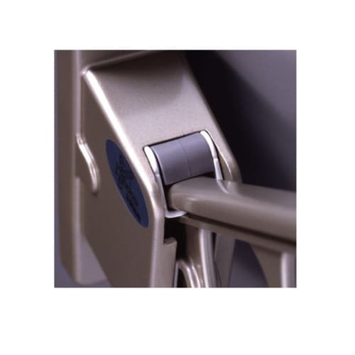 Kawaguchi Giken Hosclean HD-35-DB Dark Bronze Clothes Drying Rack for Waist Walls, 350mm (1 piece)