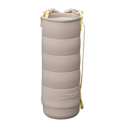 Tiger Thermos Water Bottle Liters Vacuum Insulated Bottle Pouch with Strap Large Capacity Machine Washable Beige 1.5 MTA-B150 & MTA-T150 MTA-Z15SCP