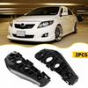 For Toyota Corolla 2011-2013 Bumper Support Bracket Plastic Hold Mount Front 2PC