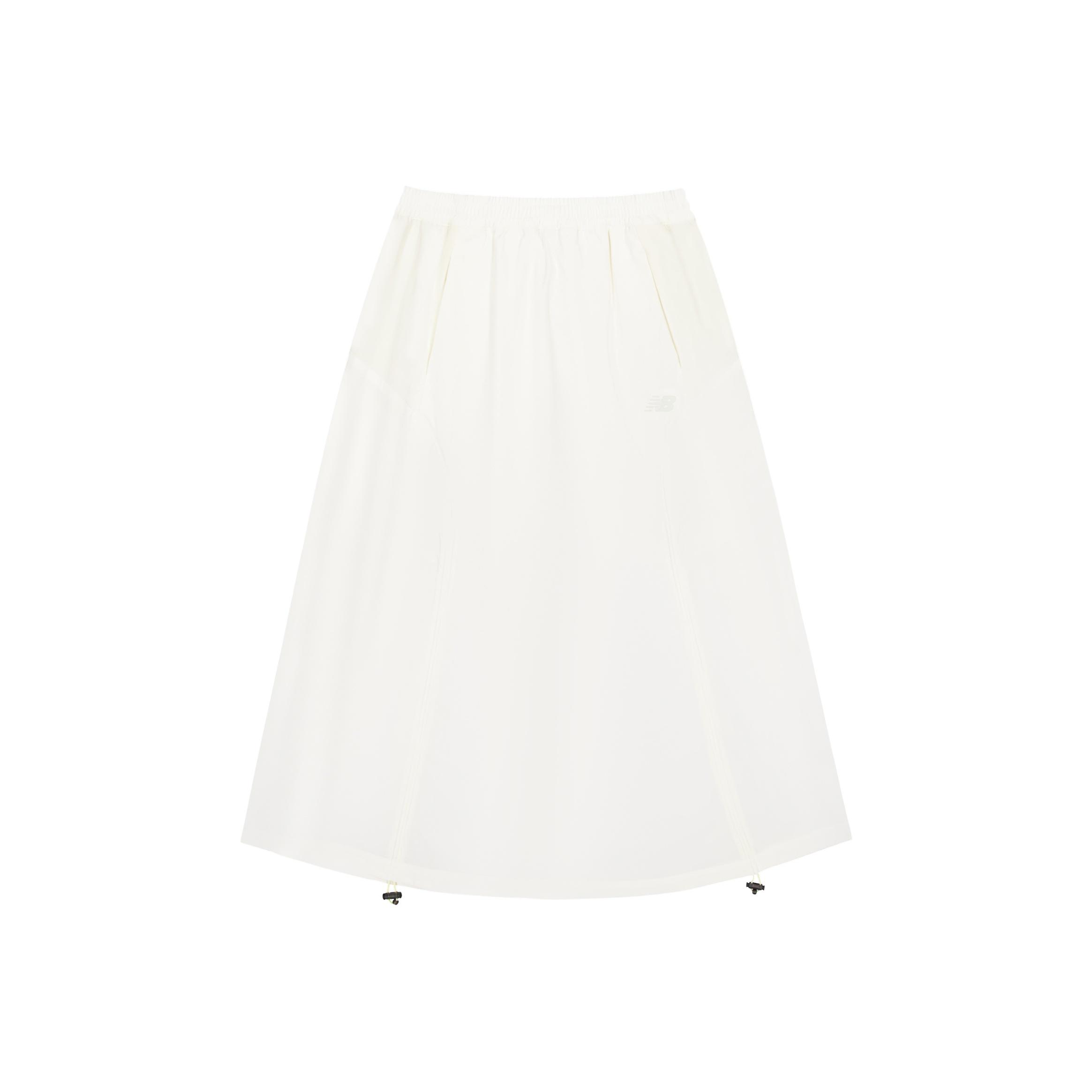 New Balance Long Skirt Women s White WB61Q9HU-CIC XS