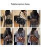 Grenzüberschreitende Plissee-Tragetasche: Modische vielseitige Umhänge- & Crossbody-Tasche im College-Stil