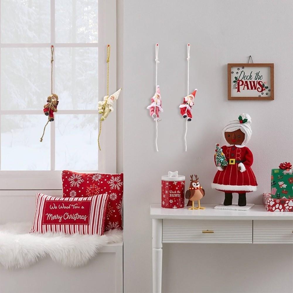 Cartoon Santa Claus Hanging Pendants Xmas Decorations Christmas Tree Ornament  for 2025 Xmas